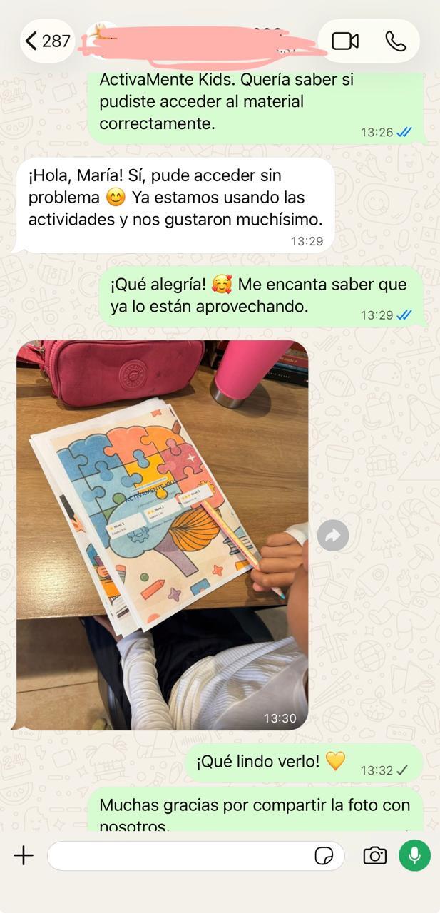 Conversación real de una familia usando ActivaMente Kids (3)