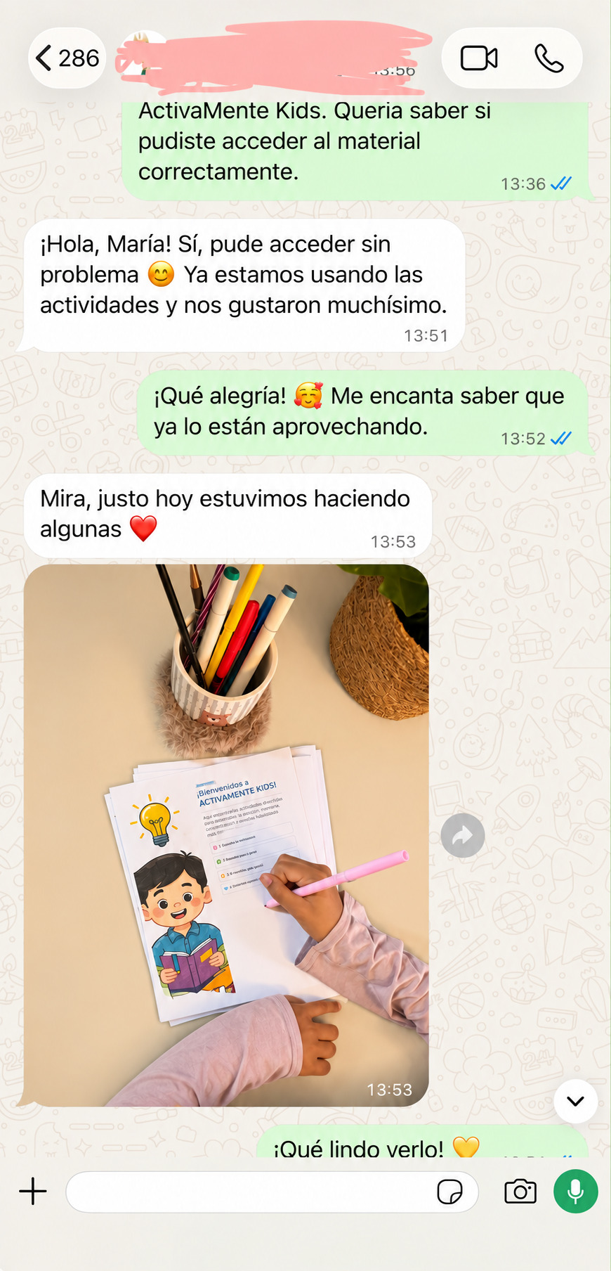 Conversación real de una familia usando ActivaMente Kids (1)